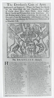 Drunkenness In Art History Drucke: The drunkards coat of arms