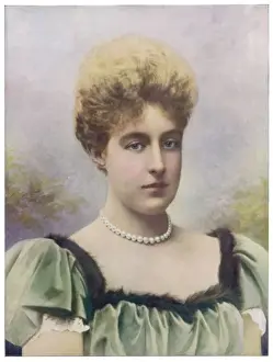 19th Century Royalty Drucke: Duchess of Aosta