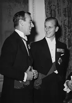 Der Herzog von Edimburg mit dem Earle Mountbatten