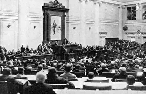 Russia Historical Events Drucke: Duma Reassembles - 1