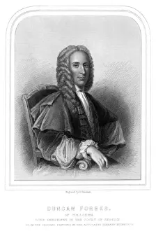 Historical Statesman Images Drucke: Duncan Forbes