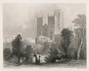 Durham Drucke: Durham / Dom zu Durham 1837