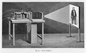 Antique Scientific Equipment Drucke: Dussauds Teleoscope - 2