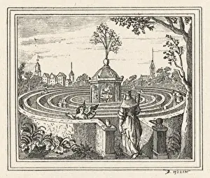 Dutch Landscape Art Drucke: DUTCH MAZE