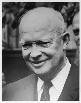 Presidential Portraits Drucke: Dwight Eisenhower / Photo