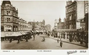 Drucke von Ealing Broadway, London Ealing Drucke: Ealing Broadway in London