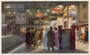 London Underground History Drucke: Earls Court Underground
