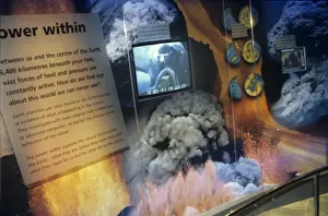 Natural History Museum Exhibits Drucke: Earths Restless Surface