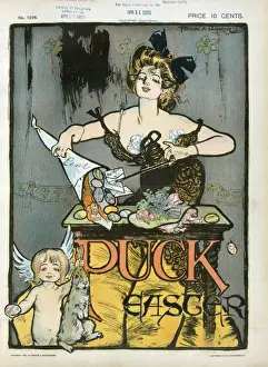 Vintage Easter Illustrations Drucke: Easter