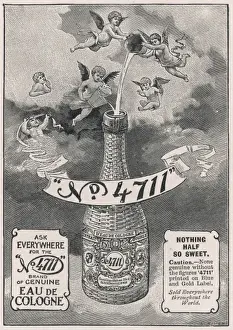Historical Advertising Artwork Drucke: Eau De Cologne