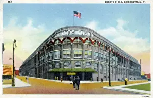 Denkmäler Und Wahrzeichen Drucke: Ebbets Feld, New York