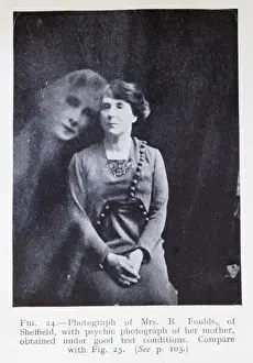 Spirit Photography Drucke: Ectoplasmic bag