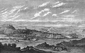 Edinburgh Blick von 1650