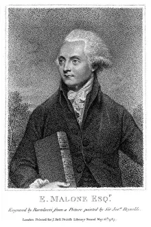 Historical Figure Ireland Drucke: Edmund Malone