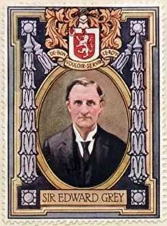 British Foreign Secretary Drucke: Edward Grey / Stamp