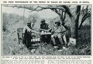Edward Prinz von Wales mit Denys Finch-Hatton