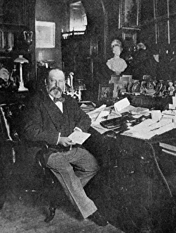 World War I Diplomacy Drucke: Edward VII in his study