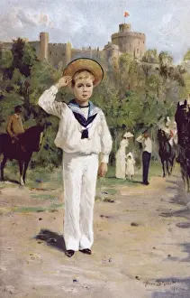 Vintage Royalty Photography Drucke: Edward VIII 1902