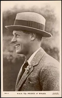 Vintage Royalty Images Drucke: Edward Viii / Smiling