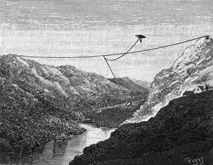 Vintage Aircraft Designs Drucke: Effects of wind on De Sandervals Glider