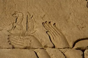 Ägypten.Dendera.Tempelkomplex.Römisches Geburtshaus der Mammisen