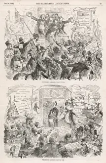 Wahlen von 1852 von Phiz