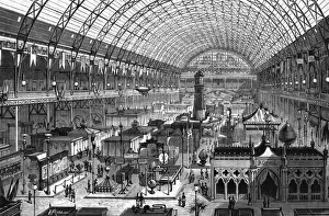 Elektrisches Ausstellungsgefüge in Paris