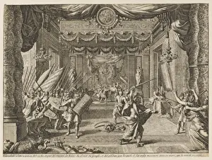 Ancient Roman History Drucke: Elegabalus Assassinated