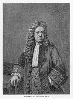 Historical Figures In America Drucke: ELIHU YALE