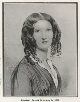 19th Century Writer Drucke: Elizabeth B Browning