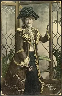 Ellen Terry Actress Drucke: Ellen Terry 1909