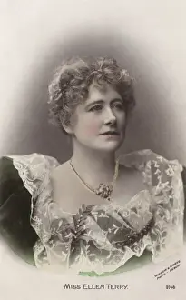 Ellen Terry Actress Drucke: Ellen Terry / Window & G