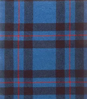 Traditional Scottish Clothing Drucke: Elliot Tartan
