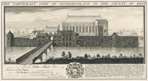 Eltham Palace Drucke: Eltham Palace 1735