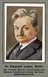 German Mathematician Drucke: Emanuel Lasker