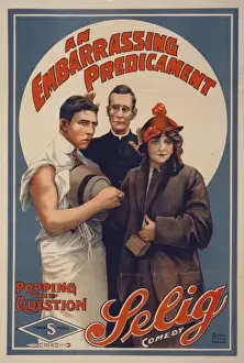 Classic Film Advertisements Drucke: An Embarrassing predicament