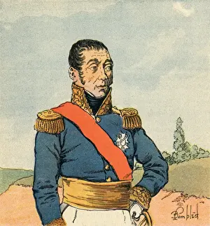 Historical Military Figures Drucke: Emmanuel De Grouchy
