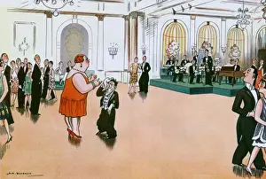 H M Bateman Art Drucke: The Third Encore by H. M. Bateman