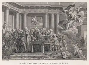 17th Century Art Prints Drucke: End of LA Fronde