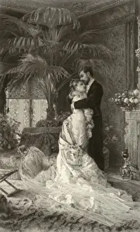 Romantic Couple Portrait Drucke: Enfin... Seuls