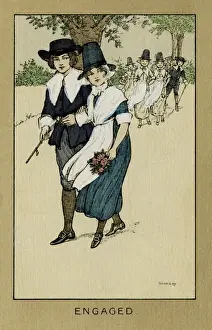 Florence Hardy Prints Online Drucke: Engaged