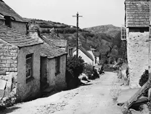 Boscastle Village Drucke: England / Boscastle