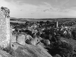 Picturesque English Villages Drucke: England / Corfe