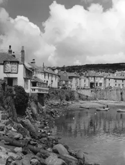 Cornwall Village Life Drucke: England / Mousehole