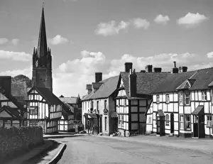 Herefordshire Drucke: England/Weobly
