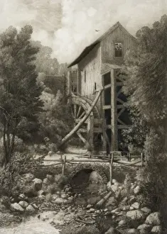 Historic Mills UK Drucke: Ensinore mill