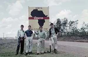 East African Landscape Photography Drucke: Equator Kenya