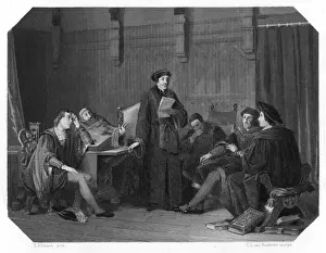 Desiderius Erasmus Portrait Drucke: Erasmus / Altmann