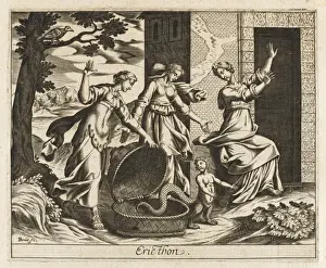 Classical Mythological Images Drucke: Erichthonius