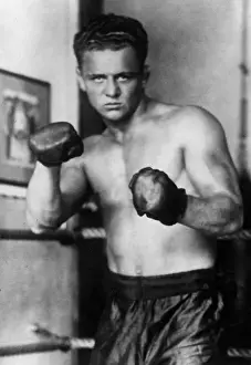 Drucke von Deutscher Schwerelternkämpfer Boxer Ernst Pistulla; Datum: 1906-1944 Boxen Drucke: Ernst Pistulla